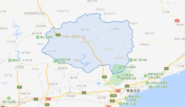 【河北县情概览】秦皇岛市青龙满族自治县