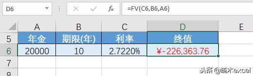 房贷利率年限、余额宝收益等计算问题—excel函数帮你解决