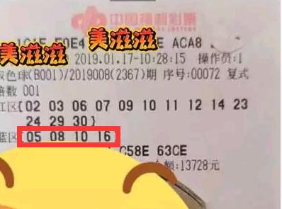 2019008期双色球13728元实单曝光：这次就是冲着中奖去的