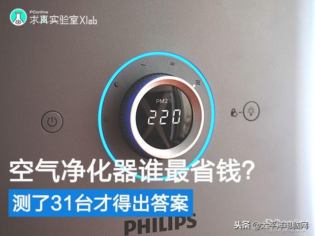 空气净化器用3年谁最省钱？测了31台才得出答案