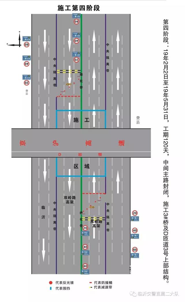 临沂老司机注意啦！这条交通要道将半封闭施工！为期9个月！