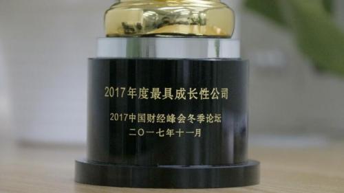 油分期获中国财经峰会“2017年度最具成长性公司”奖