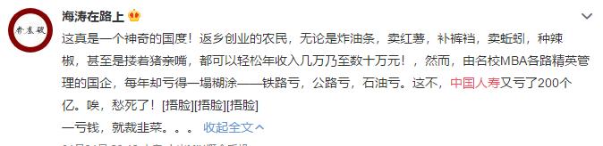 中国人寿教你如何一个季度亏100亿……