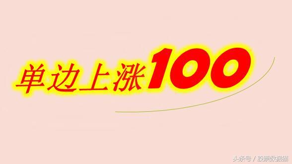 股票池：有望走出单边上涨行情的股票100只（1月2日）