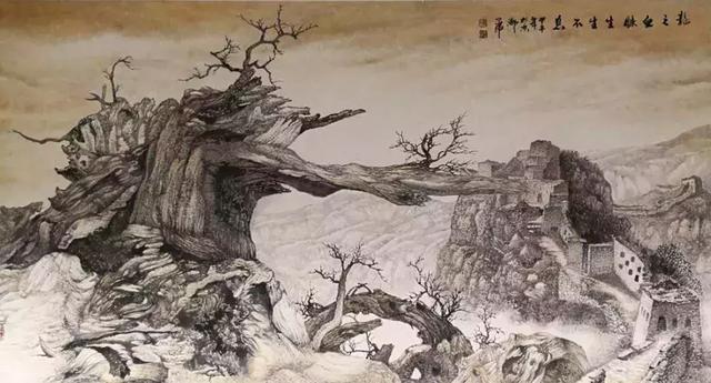 中国冰雪长城画派创始人高明大师作品赏析