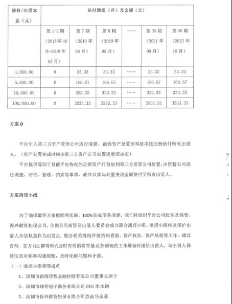 深圳百亿P2P平台理想宝停业：待收13亿 四种方案兑付可换房、股票