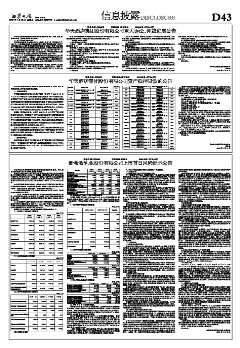 华天酒店集团股份有限公司资产抵押贷款的公告