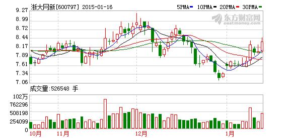 浙大网新(600797)融资融券信息(01-21)