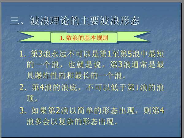 波浪理论的基本思想以及基本浪型细分详解