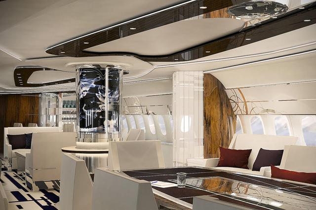 世界最豪华飞机被中国买家匿名购买 200平米如五星酒店