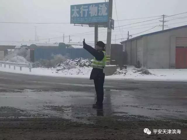 在你的眼里是飞雪盈天，但在他们看来已拉响一级战备的警报