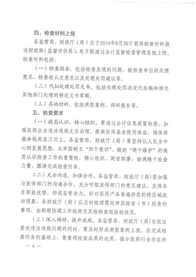 重磅！财政部点名稽查77家药企冲账的发票