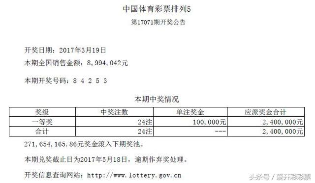 “开奖早知道”7星彩第17031期开出2注头奖 花落河北江西