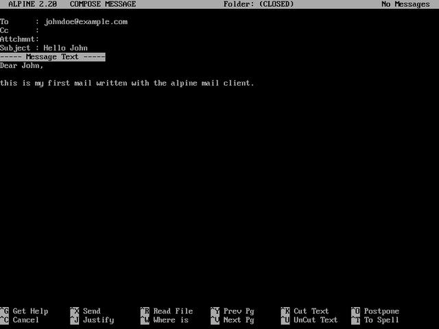 为什么我仍然喜欢用 Alpine 在 Linux 终端中发送电子邮件