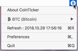 Mac加密货币行情软件CoinTicker或暗中盗币