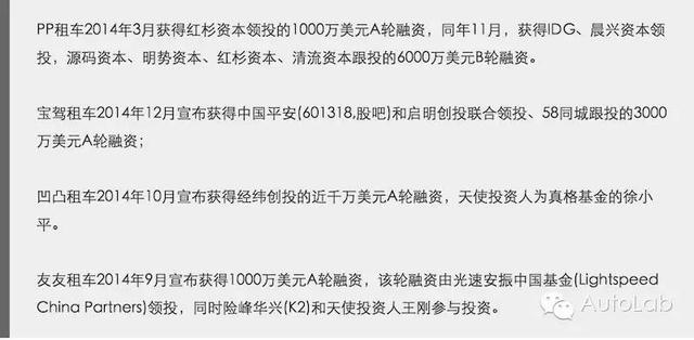 PP、宝驾、友友、凹凸，P2P租车，下一个倒下的会是谁