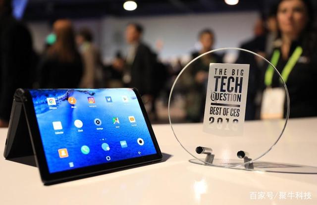 CES 2019 全球首款可折叠柔性屏手机柔派带来“黑科技”盛宴