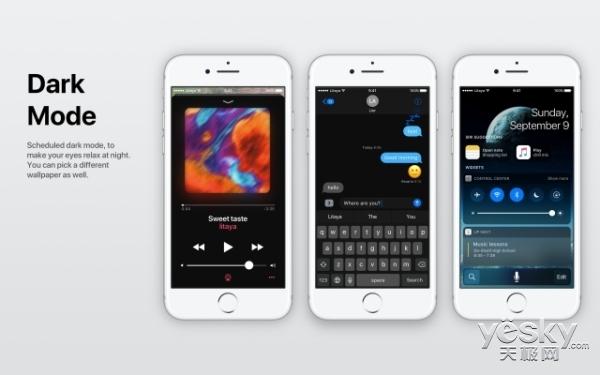 iOS11新功能汇总：暗黑模式、P2P转账齐聚