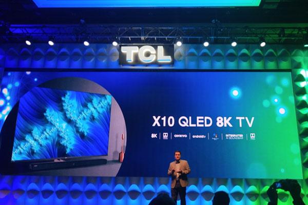 TCL QLED 8K TV抢先在CES发布，以创始成员身份加入8K联盟