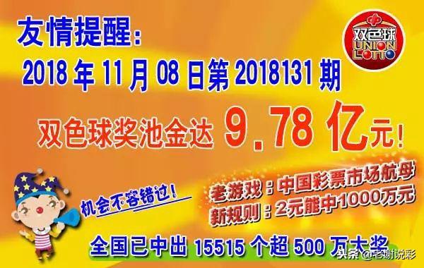 朋友131期双色球开奖综合分析：龙头02凤尾32，蓝球05 07 11！