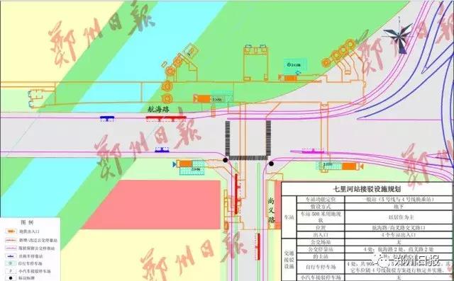 郑州地铁5号线各车站详尽规划图在此！先睹为快！