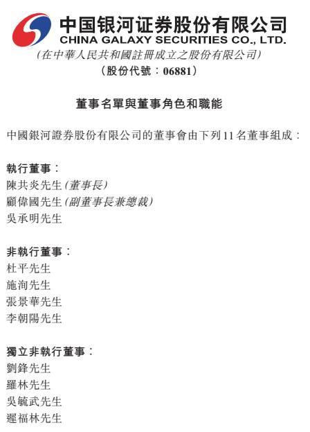 陈共炎正式出任银河证券董事长，且看新掌门如何改造大块头券商