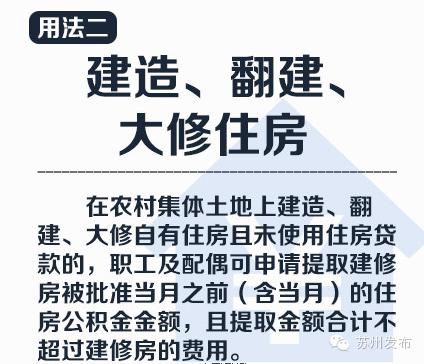 住房公积金的7种用法，你真的清楚吗？