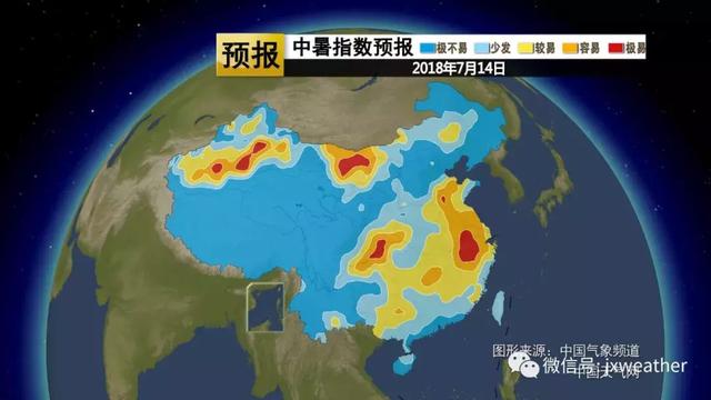 高温黄色预警！江西10市周末最高温超37℃ 一年最热的40天来了！