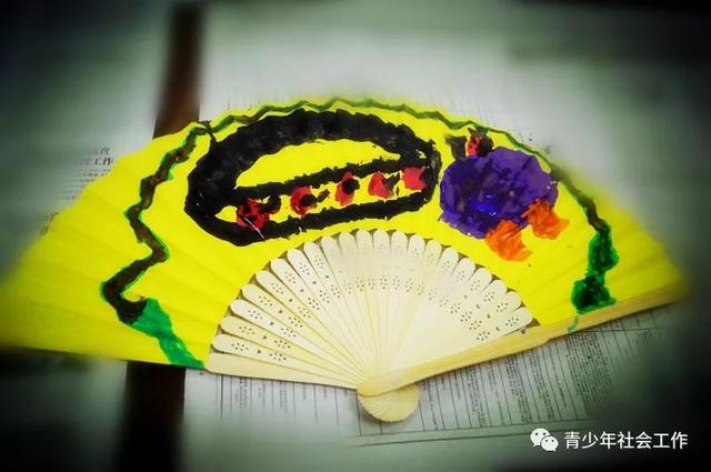 「2017陕西省福彩」清爽一夏，手绘创意凉扇