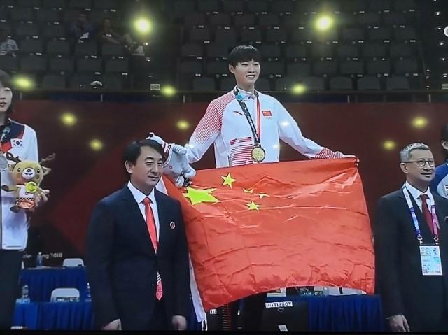 亚运会丨湖南首金！女子57公斤骆宗诗险胜韩国选手夺冠