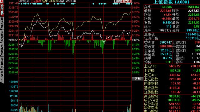 不可不知的股票交易分时走势图