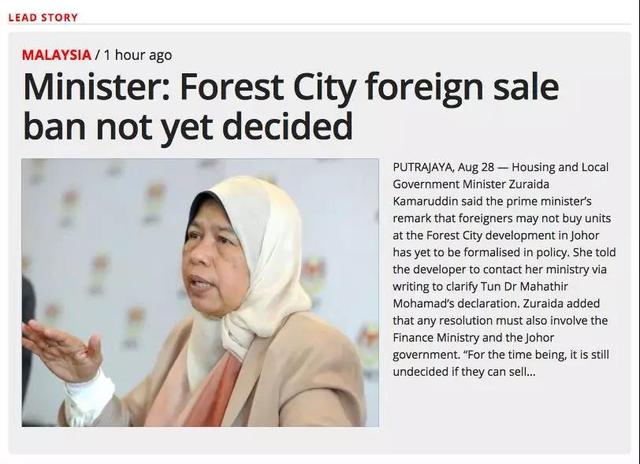 被禁只是谣言，碧桂园对马来政府来说意义非凡？