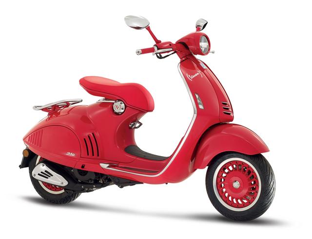 Vespa推出三款限量版踏板车，其中2018 Vespa 946（RED）来头不小