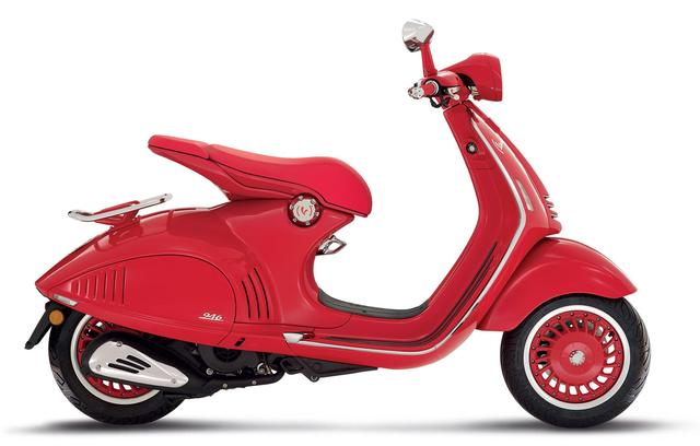 Vespa推出三款限量版踏板车，其中2018 Vespa 946（RED）来头不小