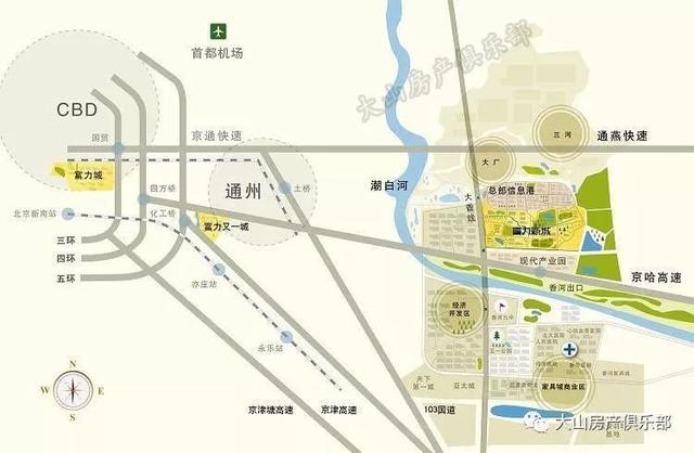 不容忽视的香河北部新城，不容错过的富力新城