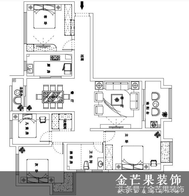 合肥中环云邸｜现代美式