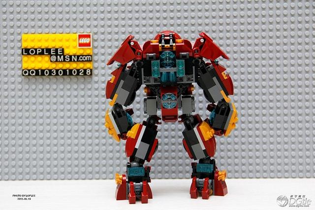 第一次尝试 MOC LEGO 玩具：改装 MK44 反浩克机甲