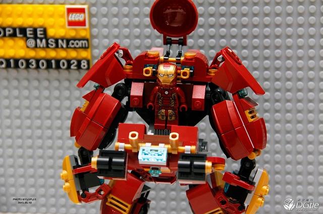 第一次尝试 MOC LEGO 玩具：改装 MK44 反浩克机甲