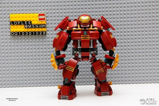 第一次尝试 MOC LEGO 玩具：改装 MK44 反浩克机甲