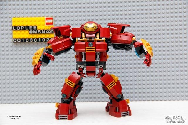 第一次尝试 MOC LEGO 玩具：改装 MK44 反浩克机甲