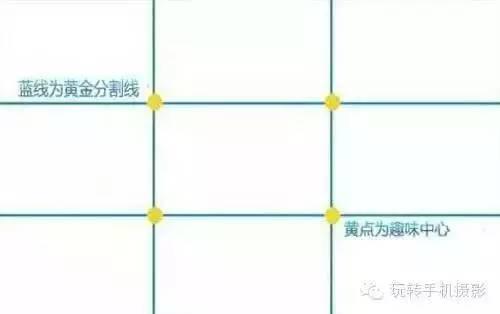 手机摄影初学者，必学的“黄金分割点”构图！