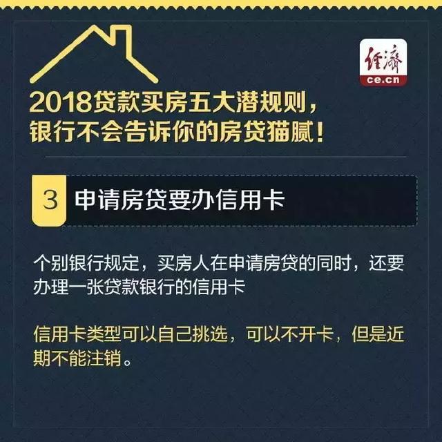 贷款买房的规则，银行一般不会告诉你！