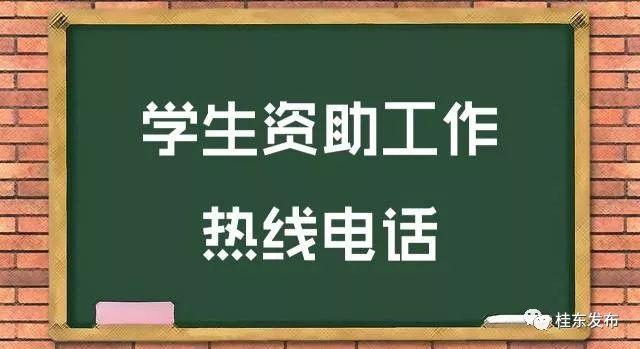 「民生资讯」桂东准大学生 2018年高校学生资助热线电话已经开通！