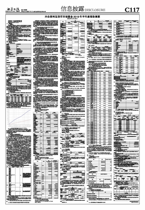 兴全添利宝货币市场基金2019年半年度报告摘要