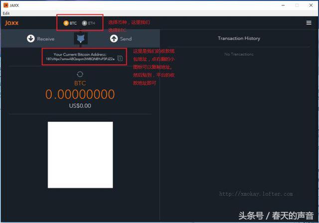比特币钱包 jaxx使用教程