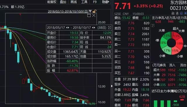 证监局罕见出手！东方园林暂不平仓：500亿民营巨头仅剩200亿