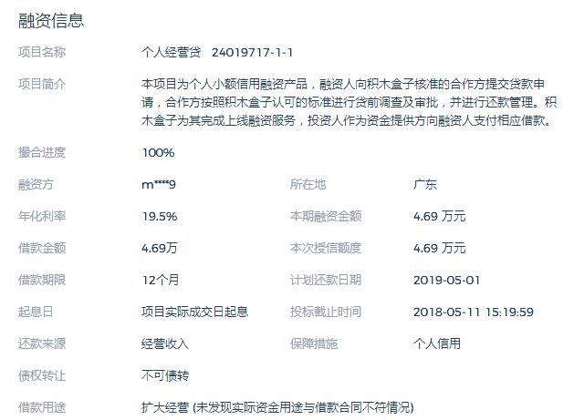 积木盒子：遭遇5.25亿逾期，自我打脸风控能力