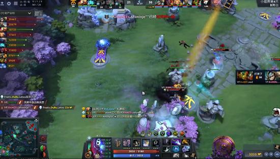 Ti9：《DOTA2》B组第9轮VP罢演 漂亮翻盘击败FNC