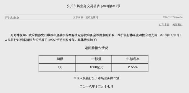 央行憋了36个工作日终于出手！这个大招如何影响你的钱袋？近期降准降息没戏？