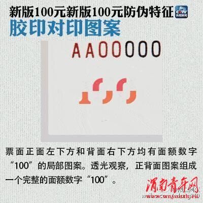 真假钞识别方法，教你如何识别新版100元人民币真伪！（戳图）